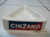 Classic Richard Ginori Mod 611-24 Cinzano Soda Ashtray Circ1950s