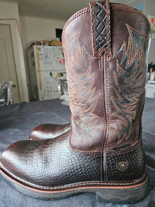 Ariat cowboy boots in Men's Shoes in Quesnel