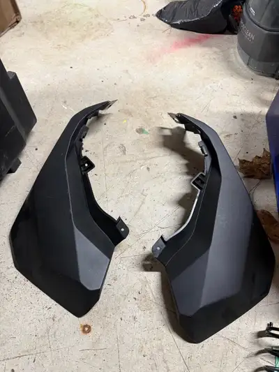 50 for mud flaps brand new never been installed 75 for hd front springs have less then 200 km on the...