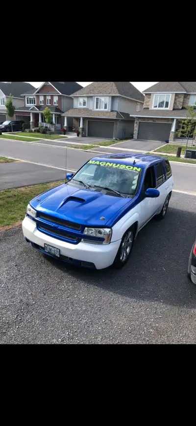 This Chevrolet Trailblazer SS features a powerful performance-tuned setup with a Magnuson supercharg...