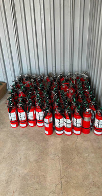 35$ New Fire extinguishers free delivery tagged & certified