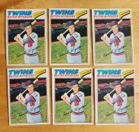 O Pee Chee 1977 Baseball - Butch Wynegar - Rookie Card