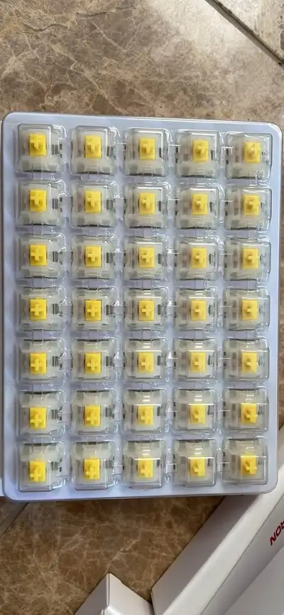 Gateron Milky Yellow Pro Mechanical Keyboard Switch (IN STOCK!), View more