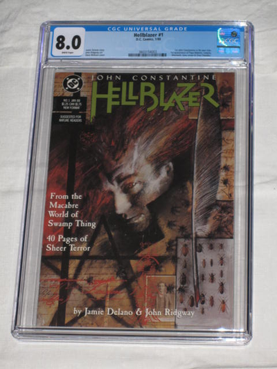 Vertigo Hellblazer#1 CGC John Constantine! comic book, View more