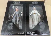 Star Wars The Black Series SDCC Luke Skywalker Jedi Master & Rey
