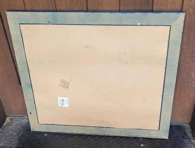 Vintage-inspired 9 Pane Wall Mirror with Blue Frame in Home Décor & Accents in Oakville / Halton Region - Image 5
