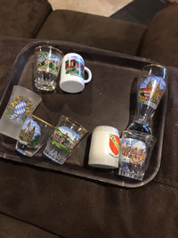 8 shot glasses from Europe #2