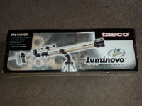 Tasco Luminova Refractor Telescope with Accessories