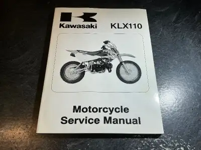2002 Kawasaki KLX110 Motorcycle Service Manual p/n 99924-1283-01| Kawasaki Heavy Industries 2001 200...