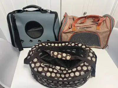 Pet carrier. Dog carrier. Cat carrier. Airline approved.$20 each, View more