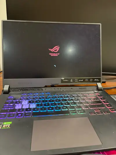 I'm selling my Asus ROG Strix gaming laptop, which boasts a powerful configuration for smooth gaming...