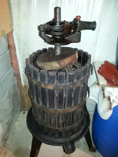 great condition. comes complete with all accessories to press grapes to make wine. $400. text/call r...