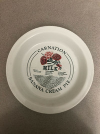 Vintage (1983) Carnation Milk Pie Plate-Royal Worcester