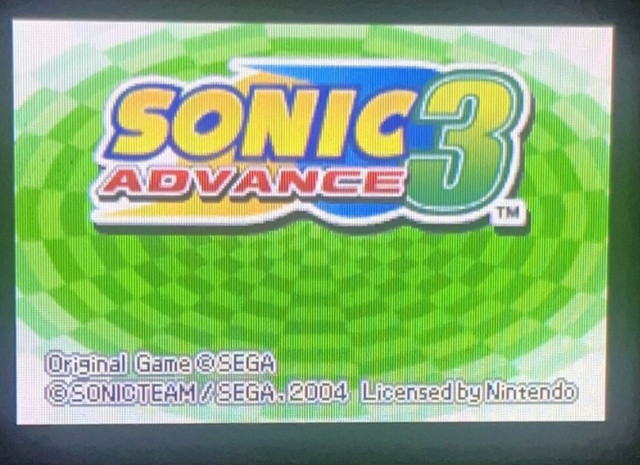 Sonic Advance 3 (GBA, 2004) Tested & Authentic Game Cartridge in Older Generation in Kitchener / Waterloo - Image 2