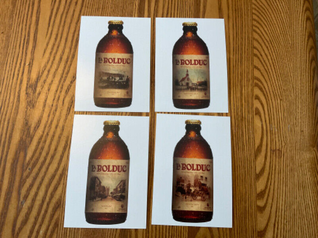14 cartes postales différentes Bière La Bolduc    UNIBROUE. dans Art et objets de collection  à Saint-Jean-sur-Richelieu
