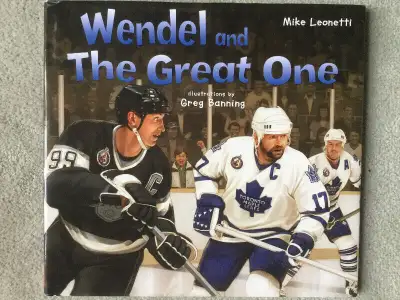 60% OFF BRAND NEW - HOCKEY BOOK - WENDEL AND THE GREAT ONE, View more