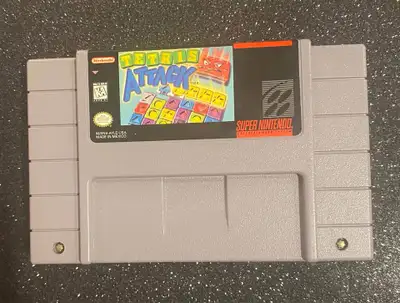 Jeu Super Nintendo (SNES)- Tetris Attack, View more