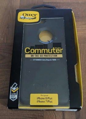 NEW OtterBox Commuter Series Case for iPhone 8 Plus and iPhone 7 Plus - Black Brand new 6 x availabl...