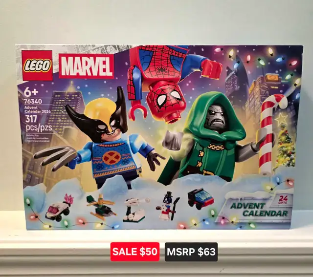 LEGO Marvel Advent Calendar 2026 (76340)