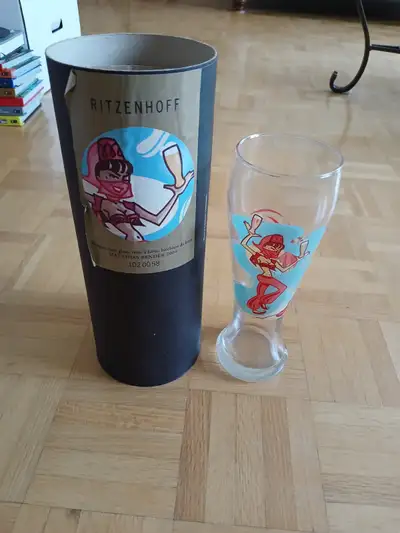 RITZENHOFF - Matthias Bender 2004 designer BEER GLASS, View more