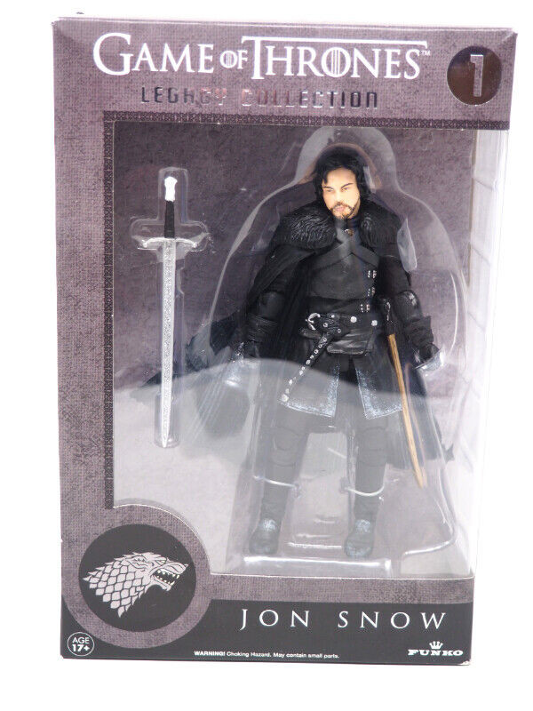 Game of Thrones Legacy Collection Jon Snow Funko Figure in Arts & Collectibles in St. Albert