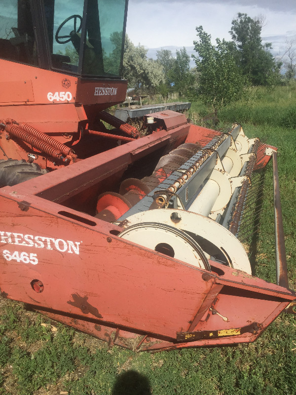 Swather Hesston 6450 | Farming Equipment | Medicine Hat | Kijiji