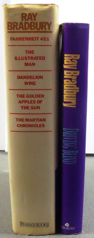 2 HARDCOVER BOOKS BY RAY BRADBURY (6 STORIES) in Fiction in Lethbridge