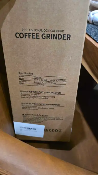 coffee grinder - $110, View more