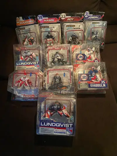  Vintage NHL McFarlane Goalie Figures , View more