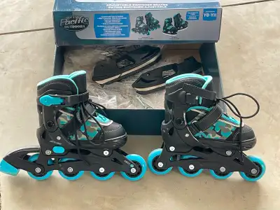 Rollerblades (youth 8-11) adjustable, View more