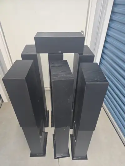 JBL Loft 50 Floor standing speakers (6 plus center speaker), View more