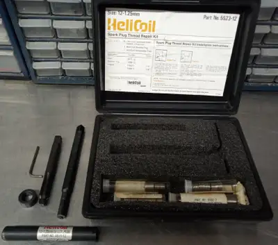 As seen in picture....comes with assorted coils and all tools. Coil installation tool custom fit to...