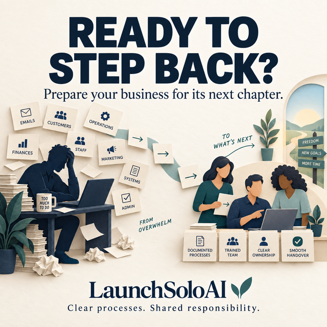 Prepare Your Business Operations for a Manager or New Owner