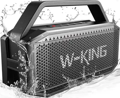W-KING 100W Peak Bluetooth Speaker, 60W Portable Loud Wireless, View more