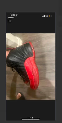 Jordan 12 red/black