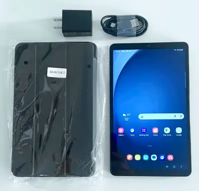 LIKE NEW BLACK SAMSUNG A9 64GB 8.7" TABLET  + CELLULAR, View more