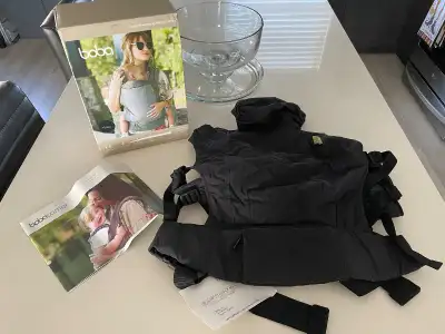Boba Baby Carrier, Black- Brand New, View more