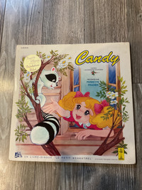 Livre-disque vinyle Candy 