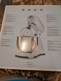 SMEG stand mixer BRAND NEW IN BOX