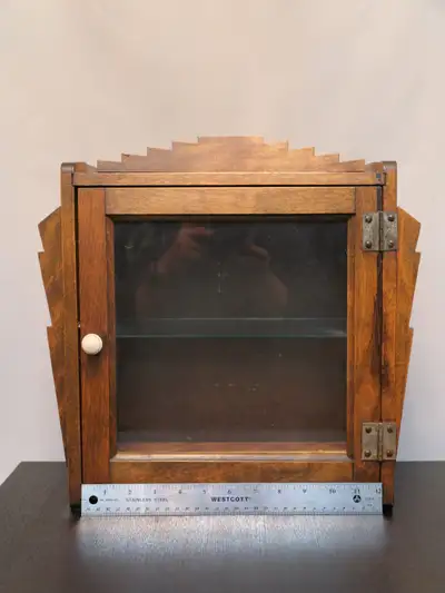 Art Deco Vintage Display Cabinet, View more