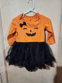 18-24months halloween pumpkin dress