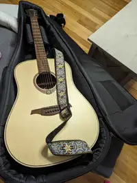 Guitare Acoustique Gauchère