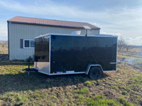 New price! Enclosed trailer as a trailer only or as a camper