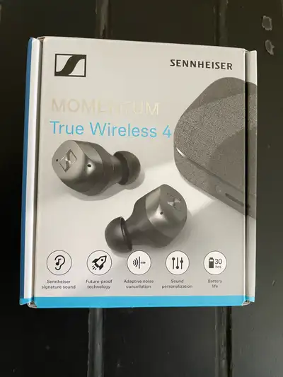 Experience superior sound with these brand new Sennheiser Momentum True Wireless 4 earbuds featuring...