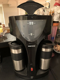 Toastess  15 oz Twin coffee maker