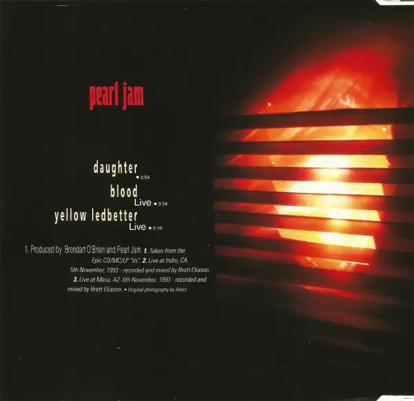 Pearl Jam  --  Daughter    * CD // Disque Compact in CDs, DVDs & Blu-ray in City of Montréal - Image 3
