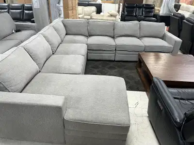 Fabric Modular Sectional - demo, View more