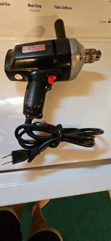 Craftsman 3/8 reversible variable speed drill, View more