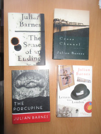 4 books by Julian BARNES for 10,00$ the lot