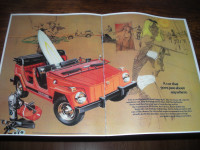 BROCHURE VW 181   THE THING 1974